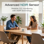 Indoor Air Quality Monitor Aranet4 Wireless CO2 Detector for Home Office with NDIR CO2 Sensor