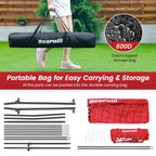 Volleyball Training Net Equipment 11x8FT Portable Volleyball Practice Net for Skills Training