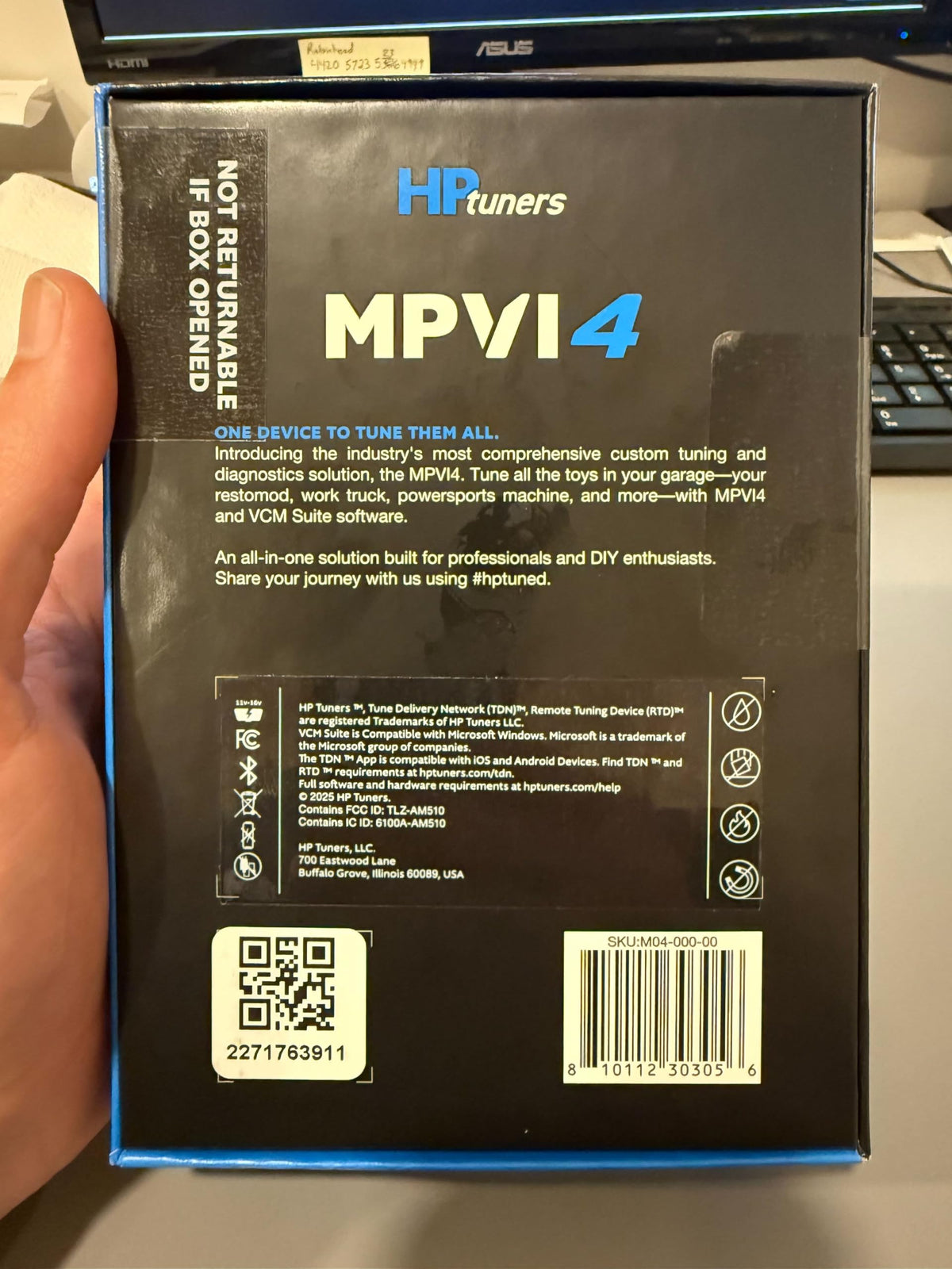 Vehicle Code Reader and Write Tool with USB Cable, MPVI4