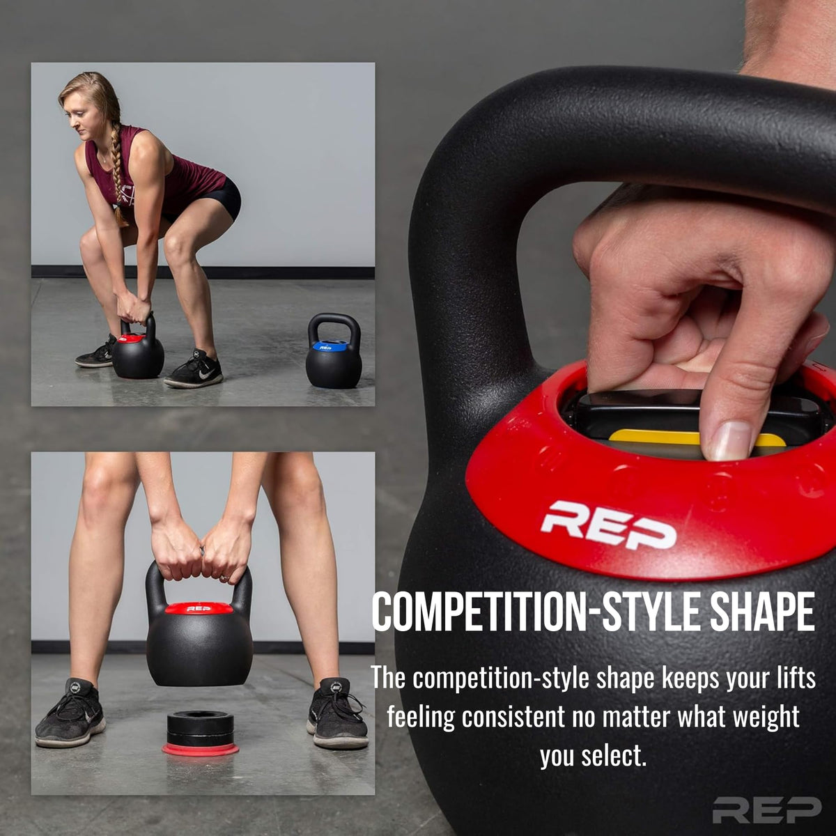Adjustable Kettlebell Set for Home Gym Strength Training 16 kg 24 kg 40 lb Compact Steel Bell Ergonomic Handle