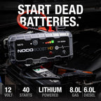 GB70 2000A UltraSafe jump starter 12V lithium battery booster portable power pack for cars