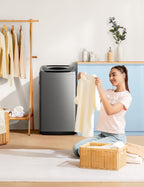 Portable Washing Machine 0.9 cu ft Compact Washer with LED Display for Apartments Dorms and RVs