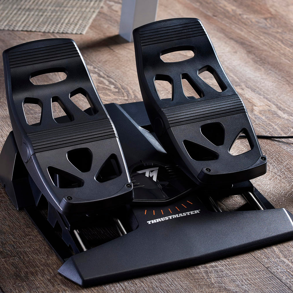 TFRP Precision Flight Sim Rudder Pedals - Gaming Flight Simulator Controls