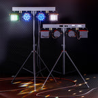 5 in 1 DJ lights with stand sound activated DMX remote control LED par light 3/6/15CH party wedding KTV