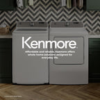 Top Load Washing Machine, 4.1 Cu Ft, Triple Action Agitator