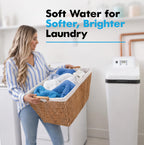 350 Whole House Water Softener System 32000 Grain High Capacity for Homes with 1 to 4 People