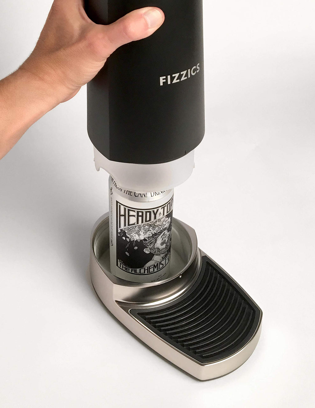 Draft-Style Beer Dispenser for Cans and Bottles