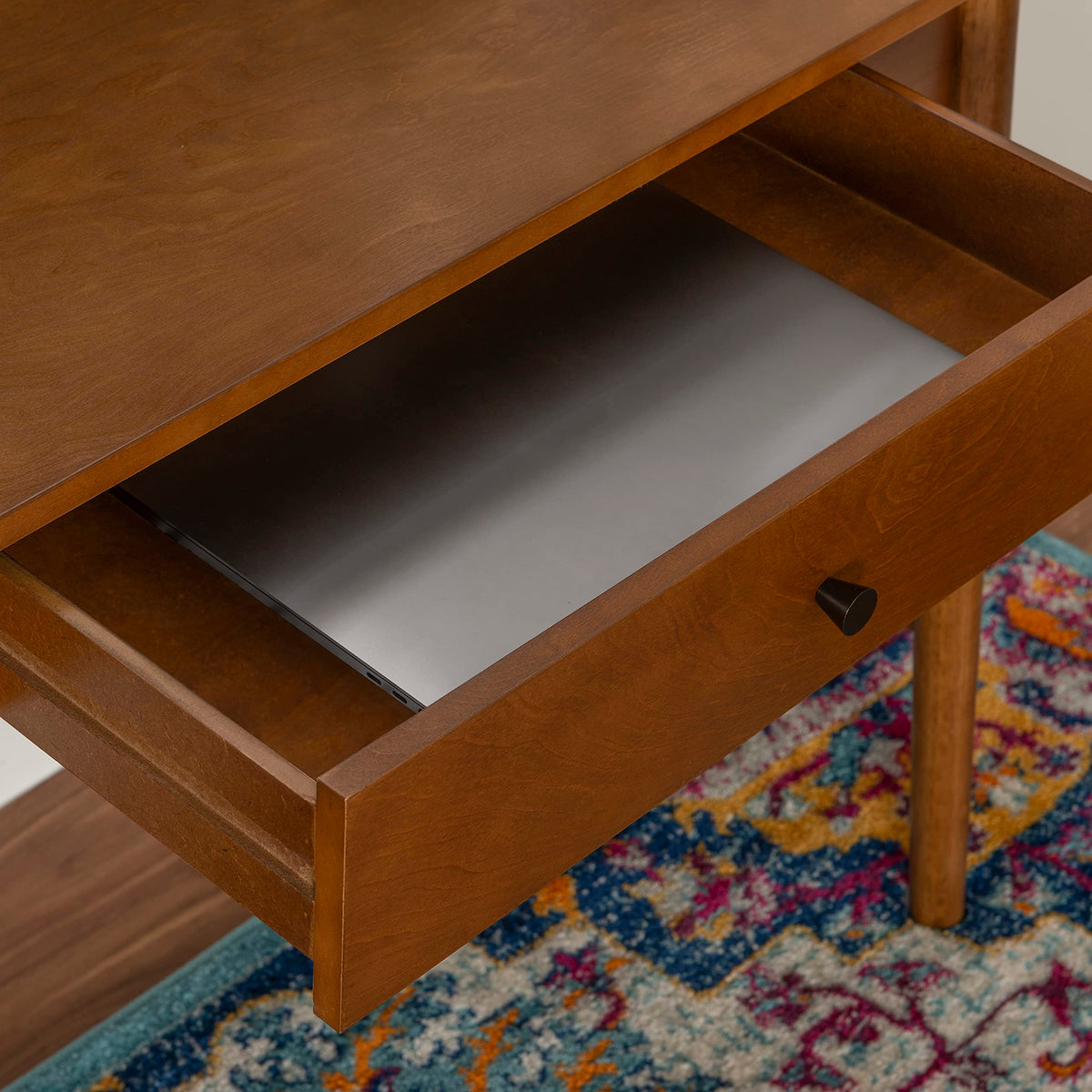 Mid Century Walnut Writing Desk for Home Office, Melissa