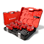 30Pcs Bi Metal Hole Saw Kit 0.75 to 4.5 Inch Cuts Multi Materials for Wood Metal Plastic Drywall