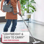 Commercial PortaPower Lightweight Canister Vacuum Cleaner for Home Office Car Detailing and Pet Hair