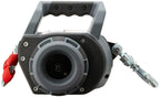 Portable drill winch with synthetic rope 750 lb pulling capacity for lifting and pulling tasks