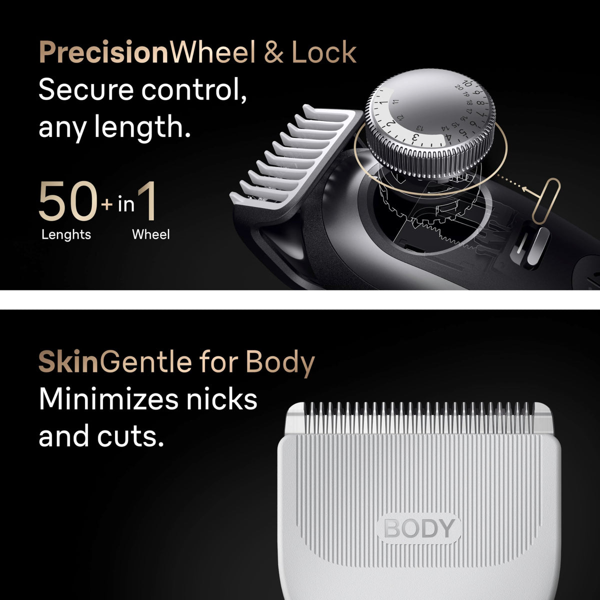 All in One Series 9 PRO Electric Beard Trimmer Hair Clipper Shaver Razor Face Hair Body AIO 9570 Cordless