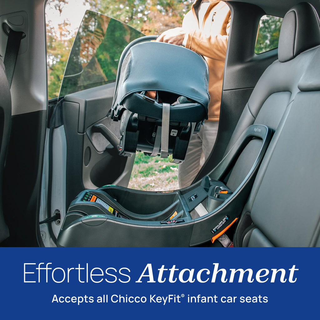 KeyFit Max Rear Facing Infant Car Seat Base with Adjustable Recline and Easy Latch Installation