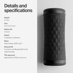 Vyper 3 Vibrating Foam Roller for Myofascial Release and Trigger Point Therapy Muscle Recovery