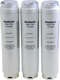 11041140 Water Filters 3 Pack Kit Compatible Replacement Refrigerator Water Filter Cartridge