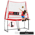 Volleyball Training Net Equipment 11x8FT Portable Volleyball Practice Net for Skills Training