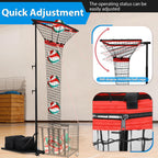 Volleyball Setter Spike Trainer Adjustable Height 93 to 126 Solo Practice Indoor Outdoor 88LBS Sandbag Base
