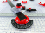 Beetle Bits Glass Cutting System with 6 Pack Waffle Grids and Push Button Flying Beetle Cutter