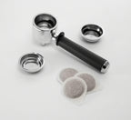 All in One Espresso and Coffee Maker 10 Cup Pot with Milk Frother for Home Cafe Latte Cappuccino