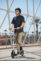 A6 Model Kick Scooter Classic Manual Standup Lightweight Scooter for Kids Teens and Adults