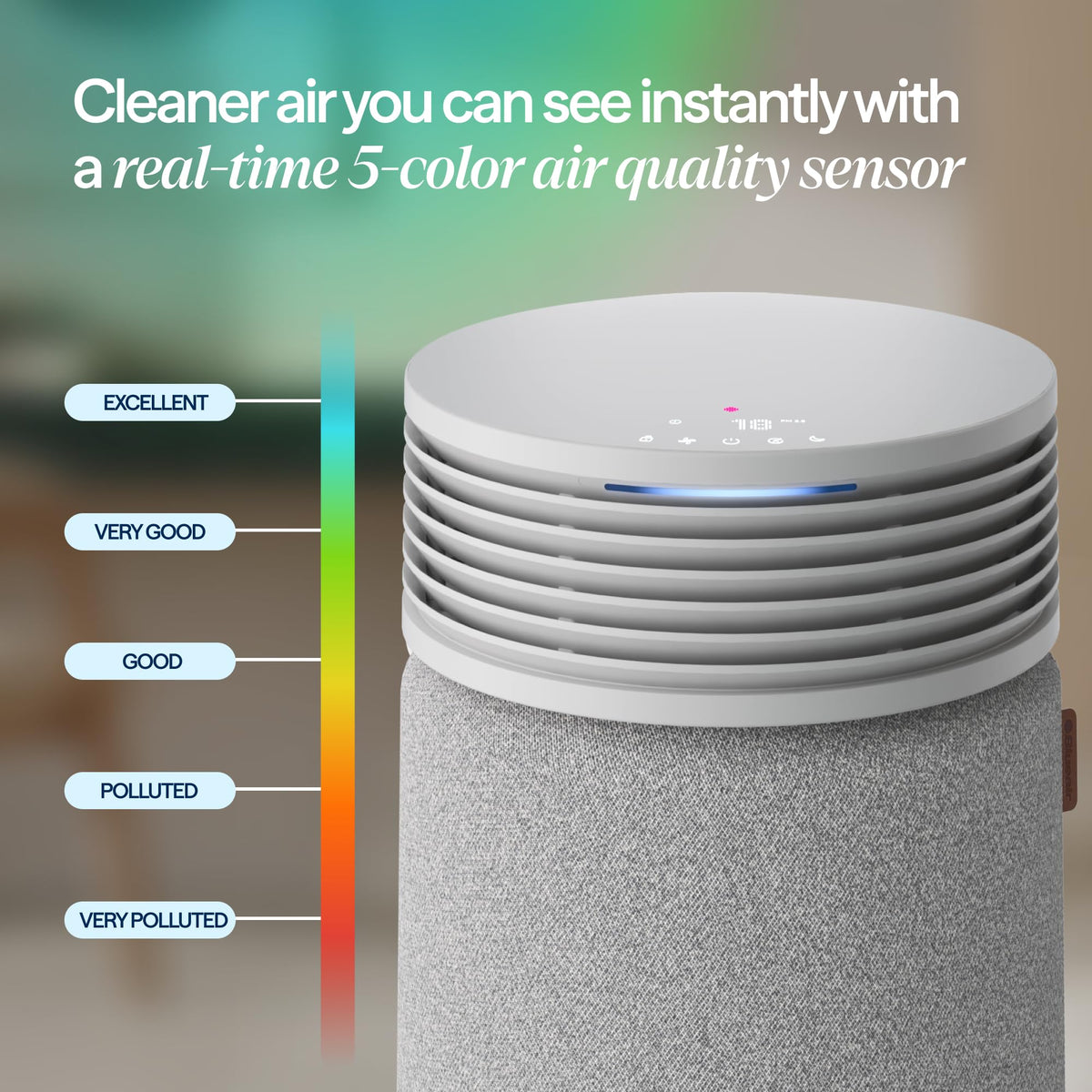 Air Purifier for Home Bedroom Dorm up to 1190 Sq Ft Signature SP1i HEPA Clean Air Solution