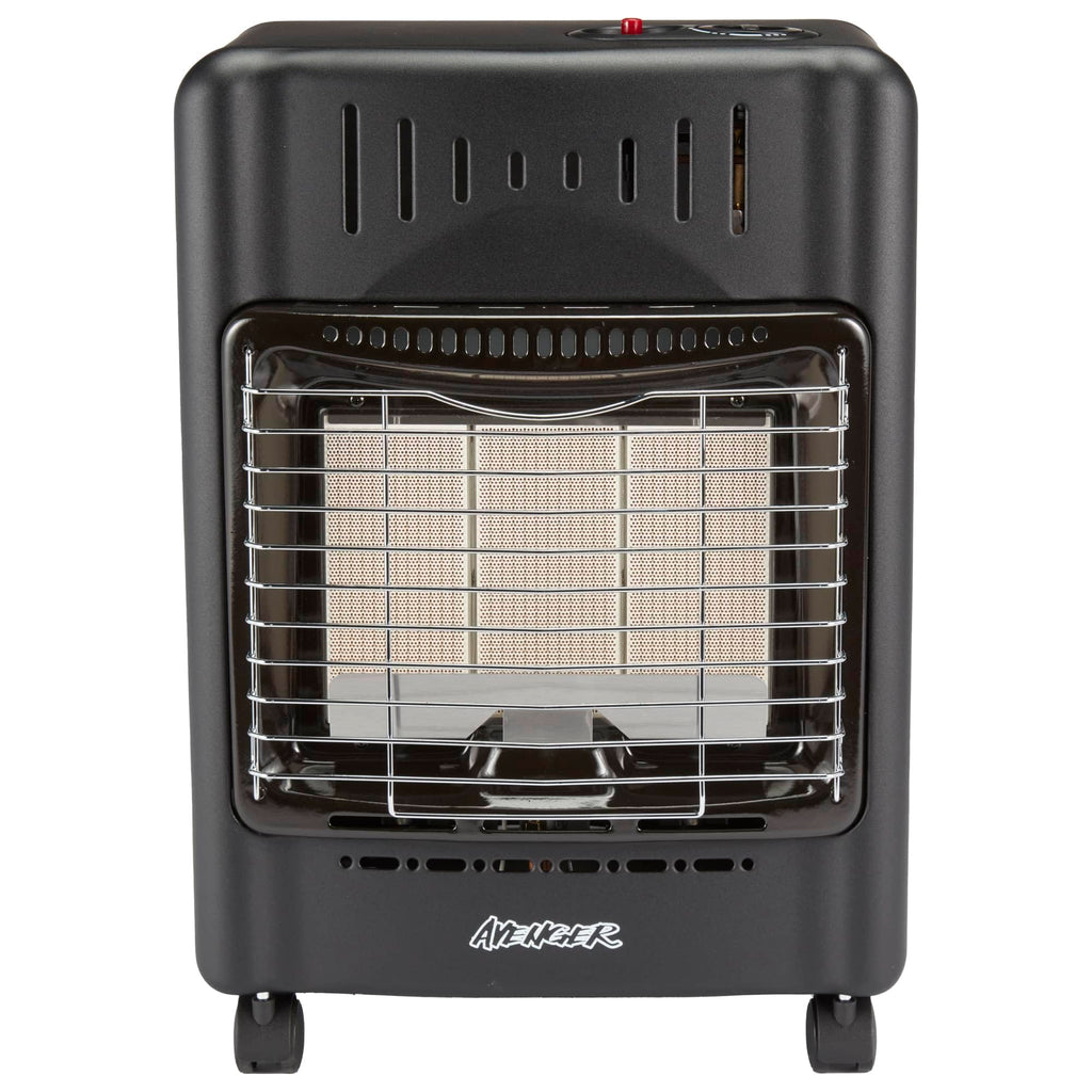 Portable Outdoor Propane Cabinet Heater 18000 BTU Radiant Gas Heater Tip Over and ODS Safety Shut Off 22BF-A00