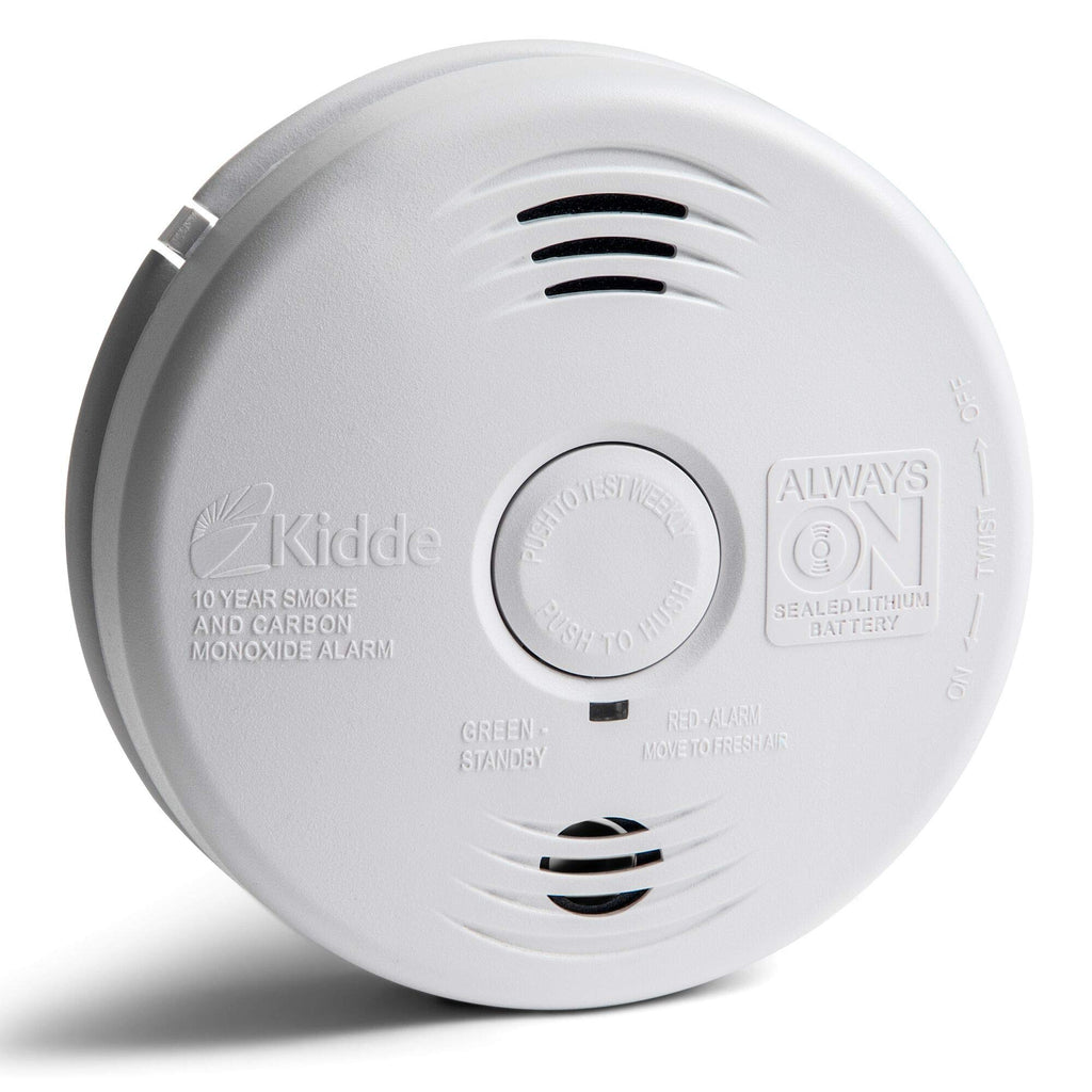 Smoke and CO Detector Alarm Voice Warning Hardwired 10 Year Lithium Battery Backup Interconnectable i12010SCO