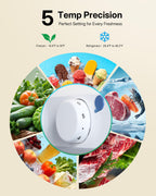 7.7 cu ft double door refrigerator with freezer compact fridge for home kitchen dorm small refrigerator