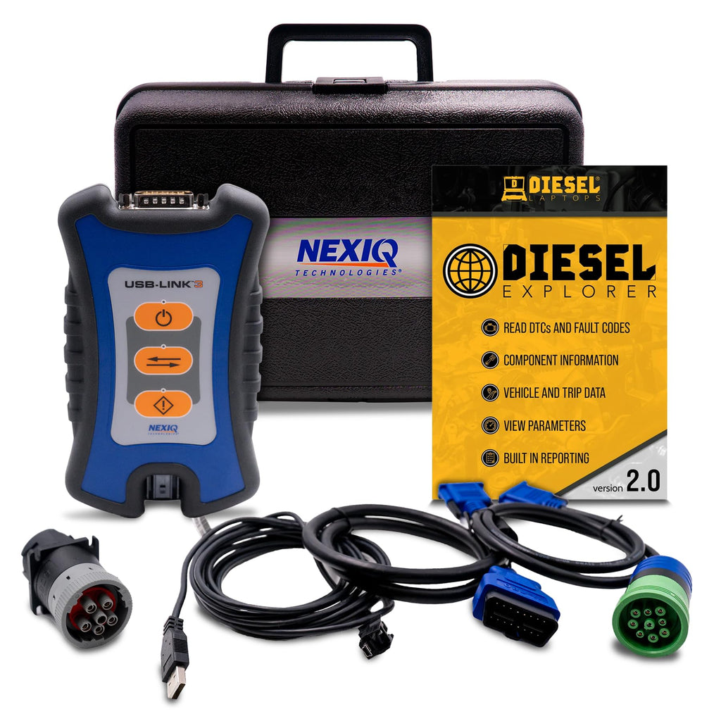 USB Link 3 Wired Edition Diagnostic Tool Kit with Repair Information and Diagnostic Software