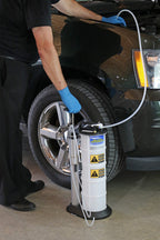 7201 2.3 Gallon Fluid Evacuator Extractor Dispensing Pump Push Button Manual Chemical Resistant Polyethylene