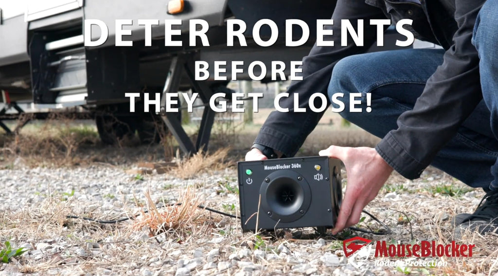360x Outdoor Rodent Deterrent for RVs Carports and Outdoor Spaces Effective Pest Control Solution