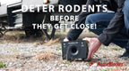 360x Outdoor Rodent Deterrent for RVs Carports and Outdoor Spaces Effective Pest Control Solution