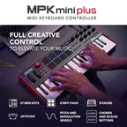 37 Key USB MIDI Keyboard Controller for Music Production
