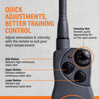 SportHunter 825X Remote Dog Trainer Collar with Half Mile Range for Obedience Training and Recall