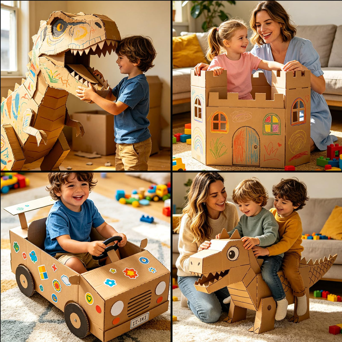 Child Safe Cardboard Cutter for Kids Includes Cutting Tools for DIY Crafting and School Art