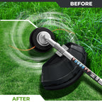 36CC 3 in 1 Gas Powered Weed Trimmer and String Trimmer with Brush Cutter and 3 and 40 Tooth Blades
