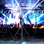 5 in 1 DJ lights with stand sound activated DMX remote control LED par light 3/6/15CH party wedding KTV