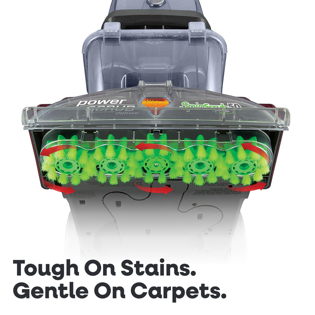 PowerScrub Deluxe Carpet Cleaner Machine with Pet and Upholstery Tools for Deep Home Cleaning