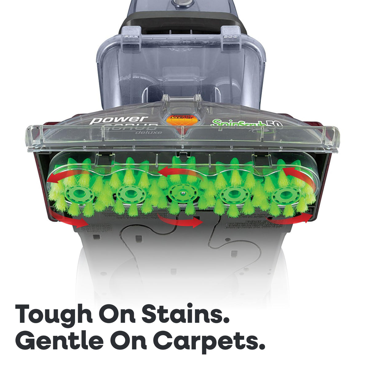 PowerScrub Deluxe Carpet Cleaner Machine with Pet and Upholstery Tools for Deep Home Cleaning