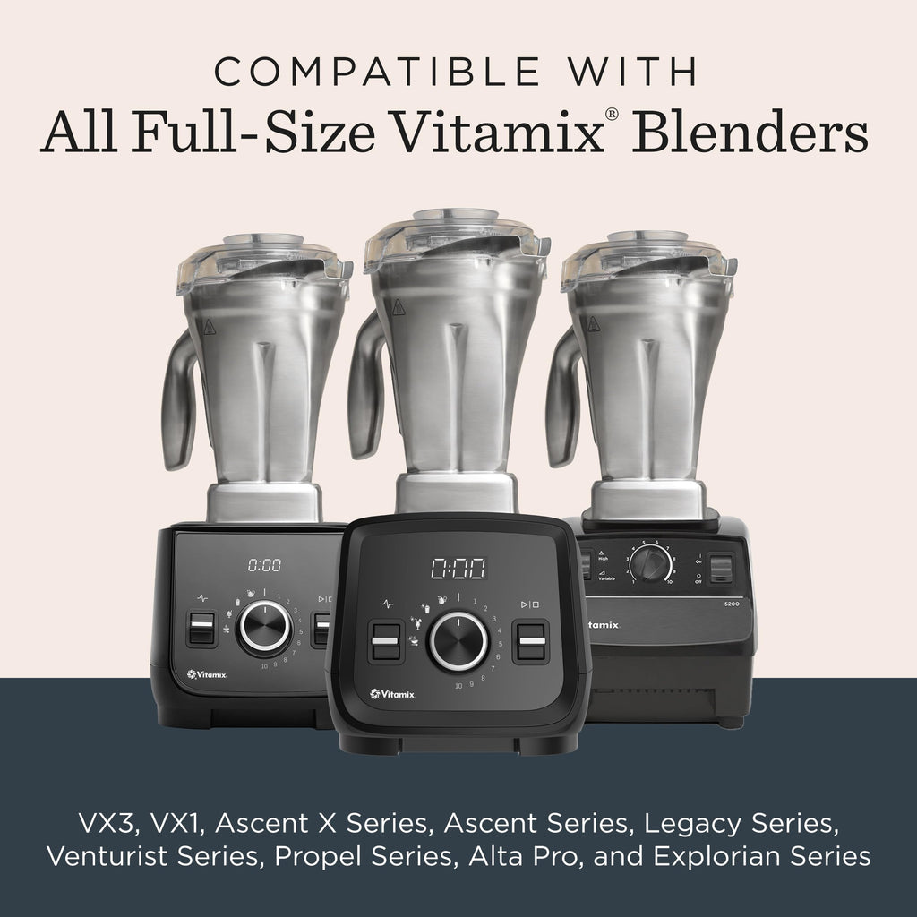 48 oz Stainless Steel Blender Container with Self Detect Technology BPA Free Replacement Jar