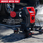 Electric Pressure Washer 2800 Max PSI 1.7 Max GPM Follow Me Portable Power Cleaner for Home Car Patio