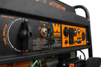 4750 Watt 120V 240V Dual Fuel Portable Power Generator with Wheel Kit and Electric Start DF475T