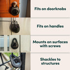 Keybox 3 smart lock box key safe Airbnb sync iOS Android remotely generate Bluetooth keys PIN codes offline