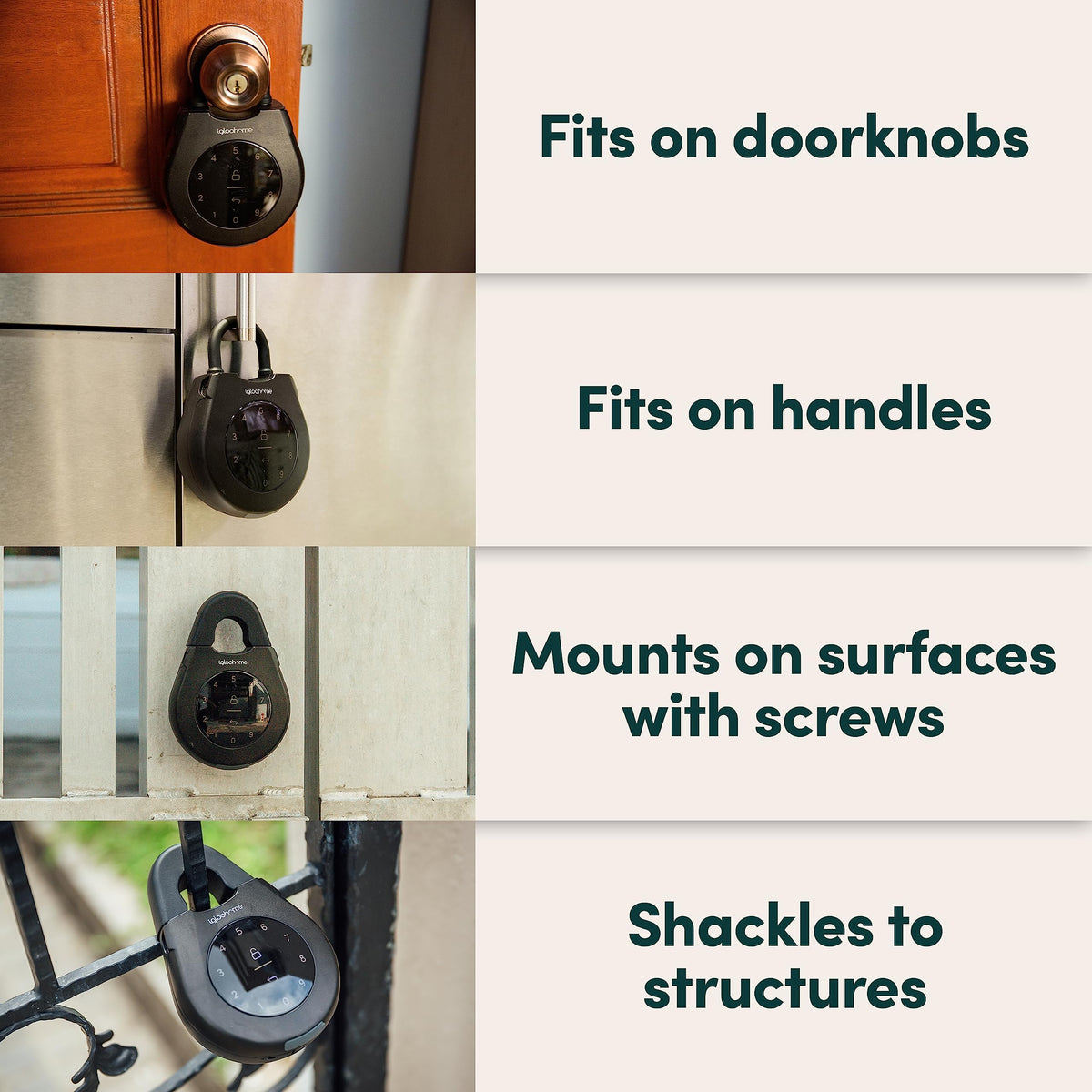 Keybox 3 smart lock box key safe Airbnb sync iOS Android remotely generate Bluetooth keys PIN codes offline