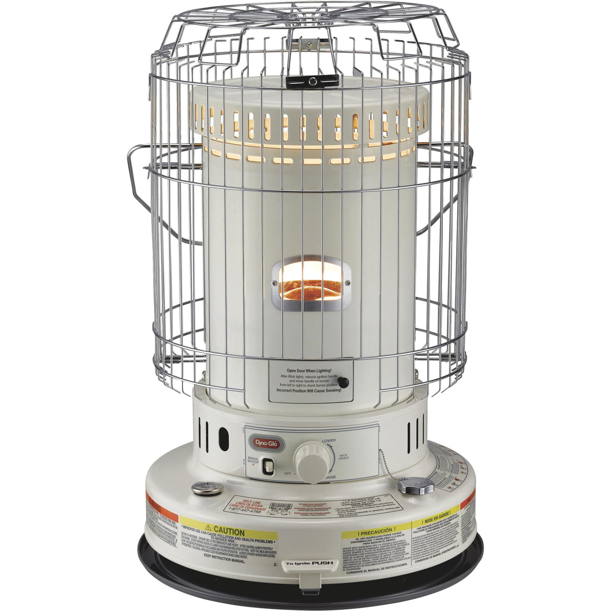 Indoor Kerosene Convection Heater 23800 BTU 1000 Sq Ft Heating Capacity Model Number WK95C8