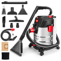Wet Dry Upholstery Shampoo Vacuum Cleaner, 5 Gallon, 4.5 Peak HP, 3-in-1