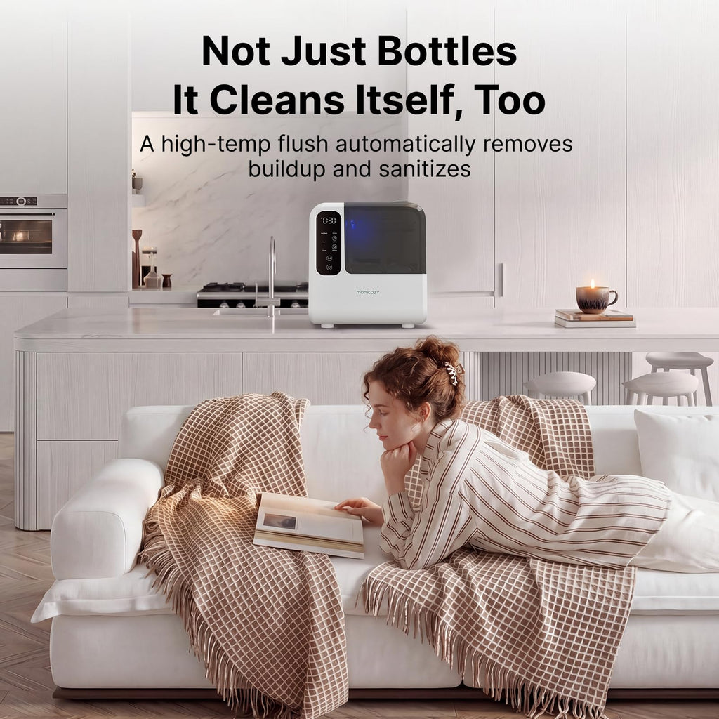 DeepClean D8 Bottle Washer Sterilizer and Dryer Precision Cleaning Machine