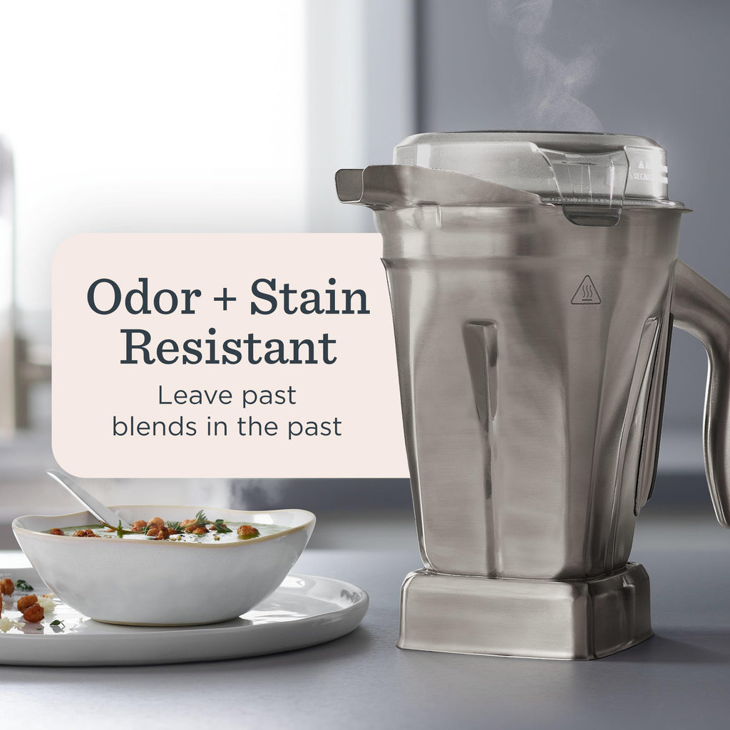 48 oz Stainless Steel Blender Container with Self Detect Technology BPA Free Replacement Jar