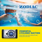 MX6 suction side in ground pool cleaner with cyclonic suction automatic vacuum for swimming pools