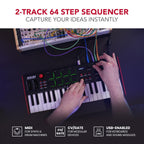 37 Key USB MIDI Keyboard Controller for Music Production